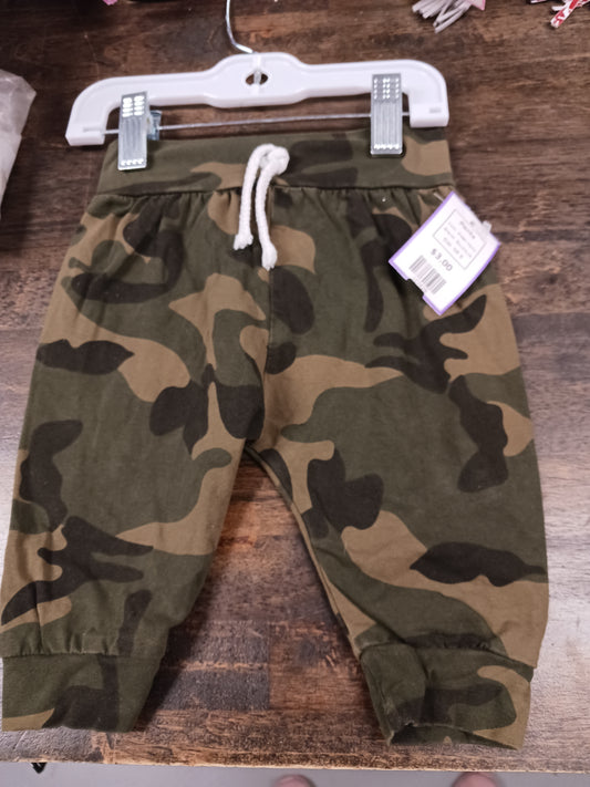 Green Camo Boutique Pants, NB B