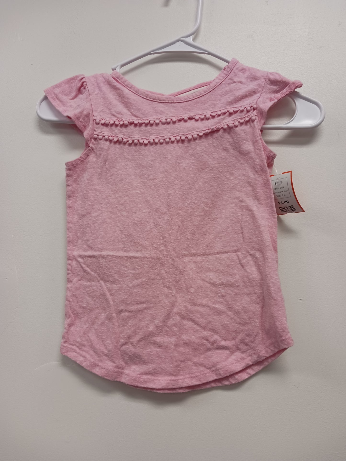 Pink Jumping Bean Shirt, 6 G