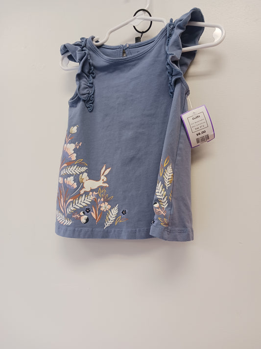 Blue/White/Pink Cynthia Rowley Outfit, 2T G