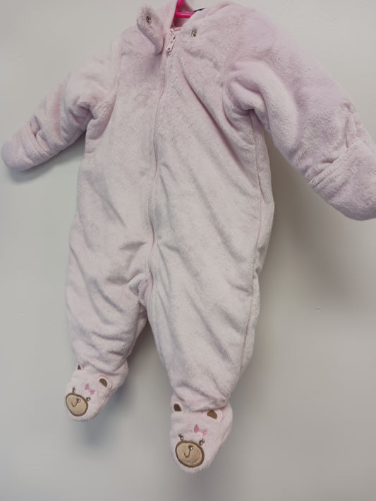 Pink Cuddle Bear Snow Suit, 3M G