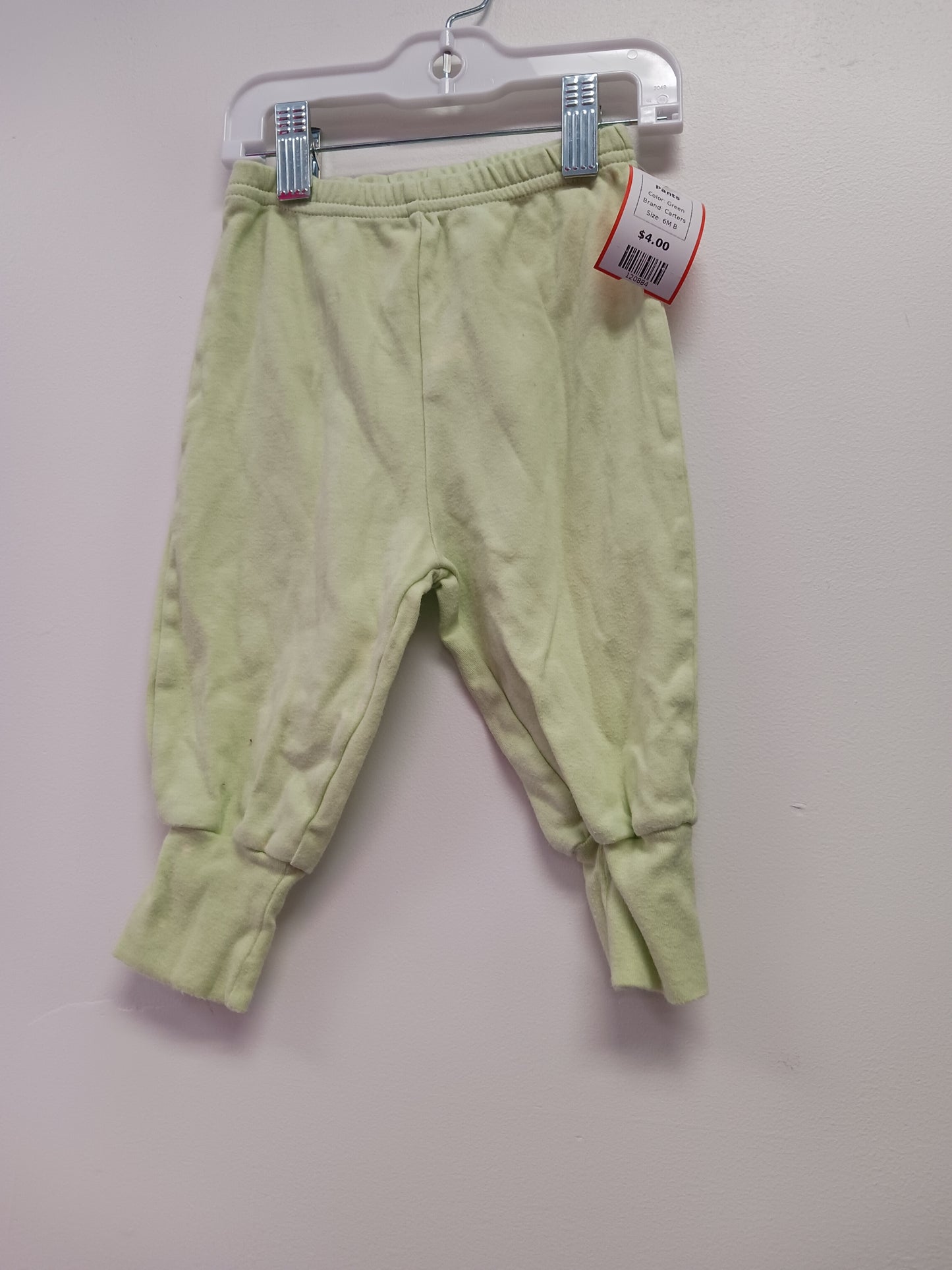 Green Carters Pants, 6M B