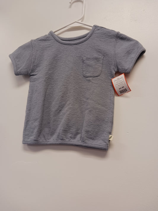 Blue Easy Peasy Shirt w/pocket, 2T B