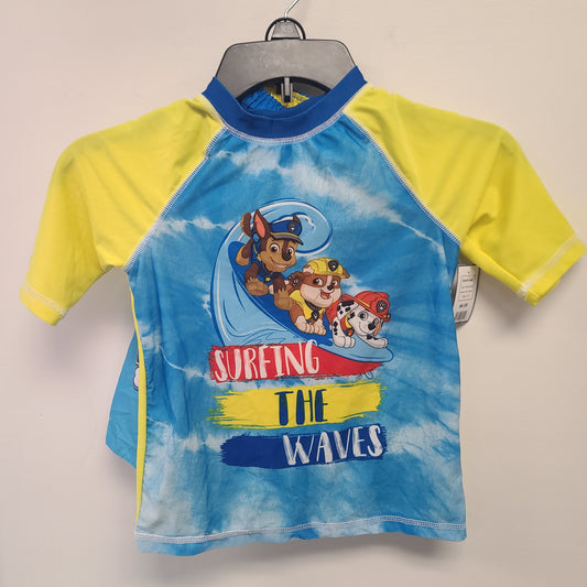 Yellow/Blue Paw Patrol Swim Set, 7 B