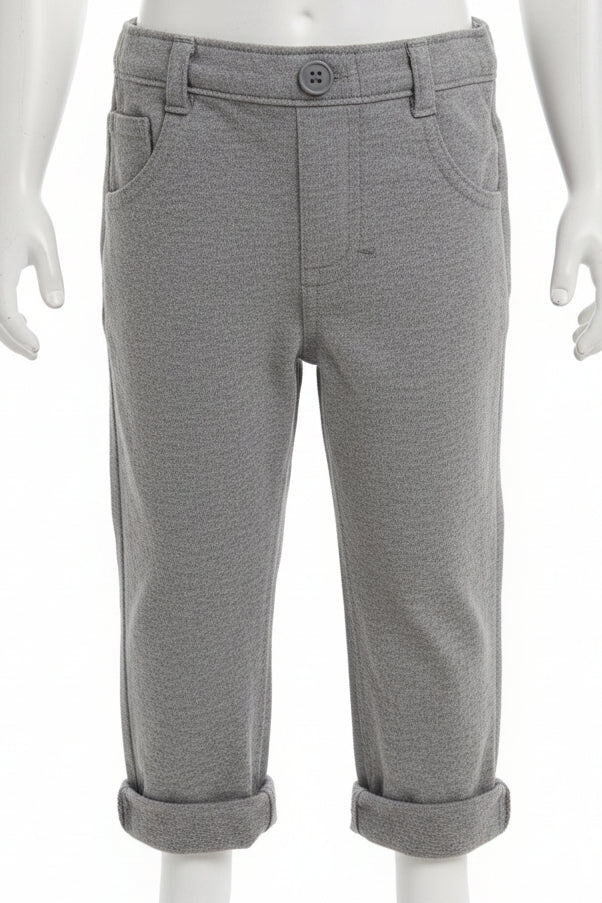 Grey Cherokee Pants, 6-9M B
