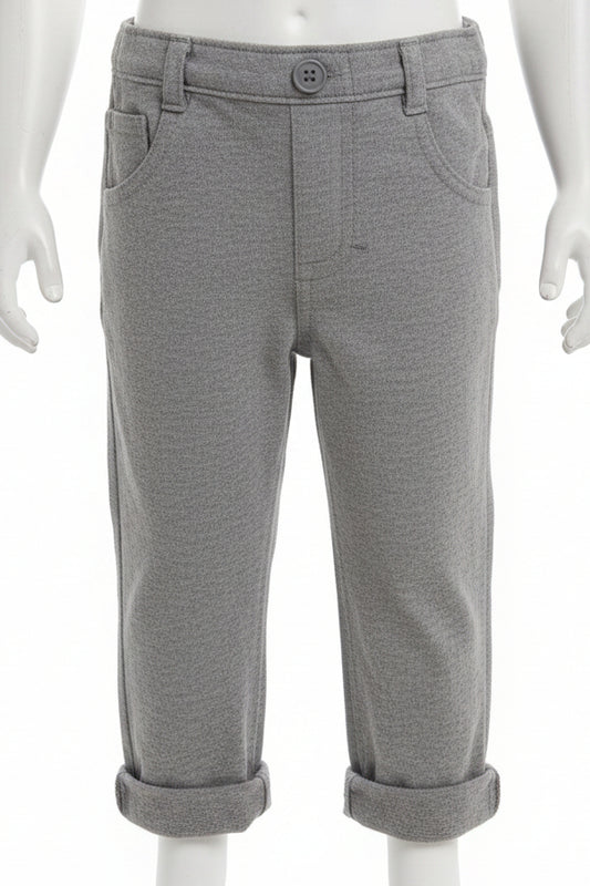 Grey Cherokee Pants, 6-9M B