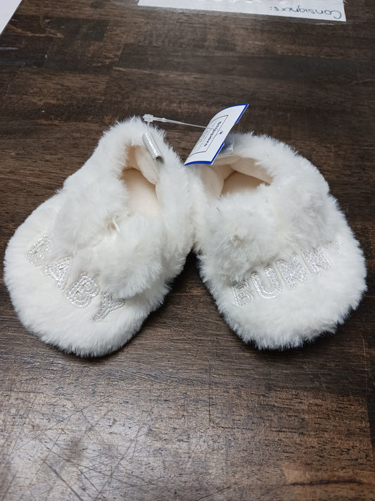 White Baby Bunny  Slippers, 3M G