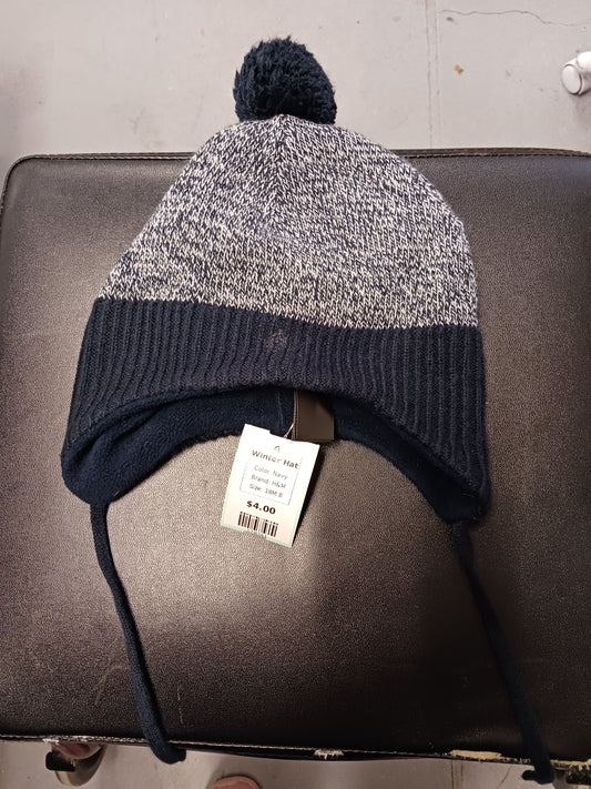 Navy H&M Winter Hat, 18M B