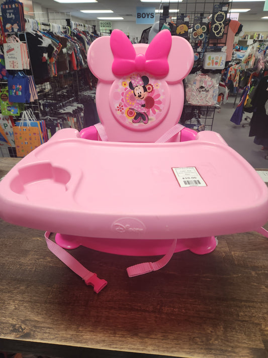 Pink The First Years Minnie Booster Seat