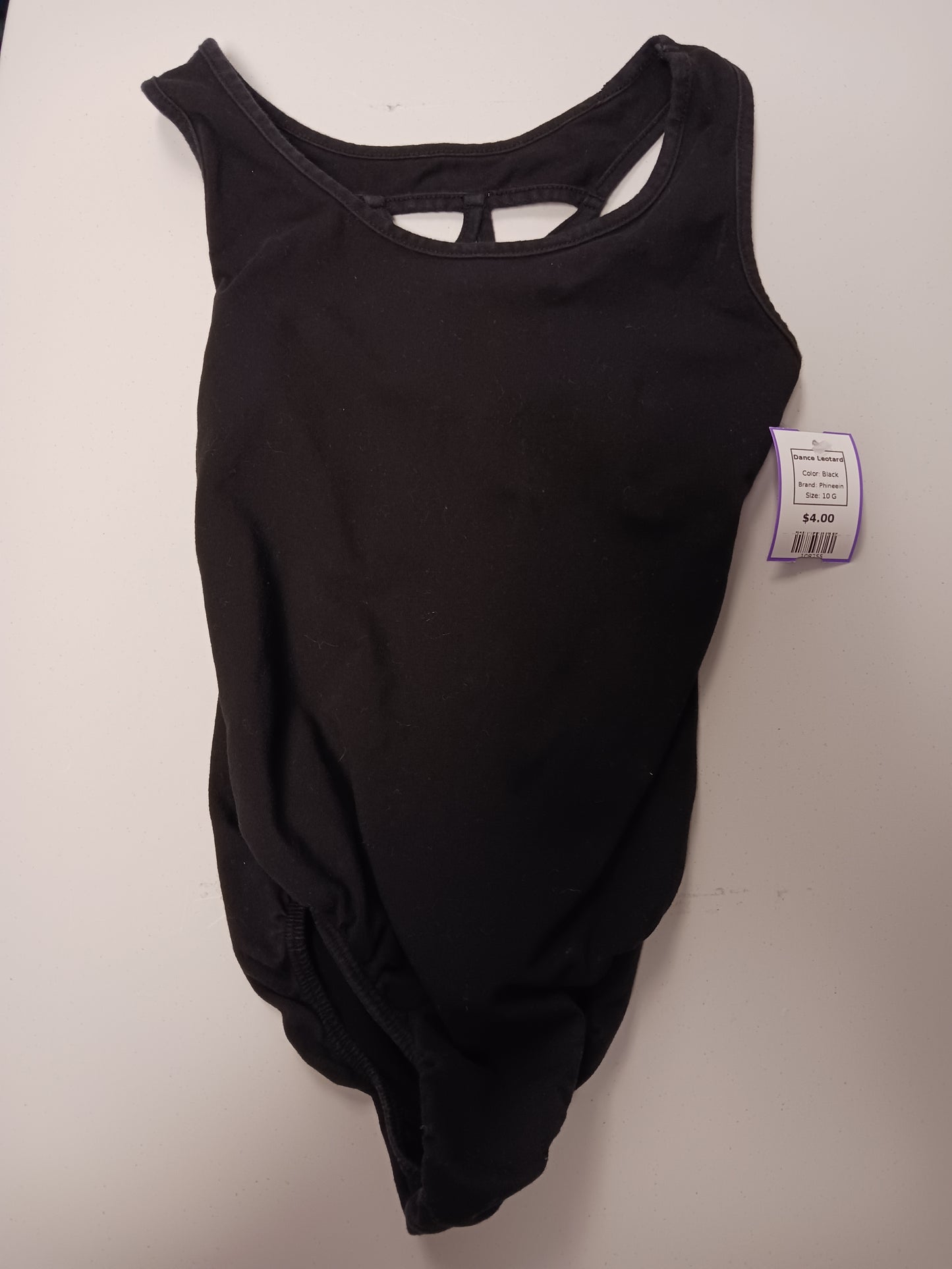 Black Phineein Dance Leotard, 10 G