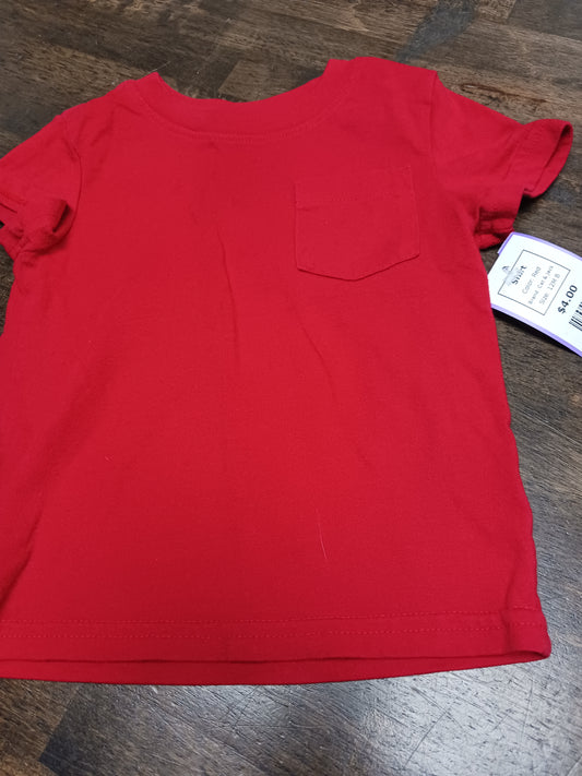 Red Cat & Jack Shirt, 12M B