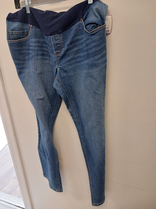 Blue Jean Great Expectations Maternity Pants, Large