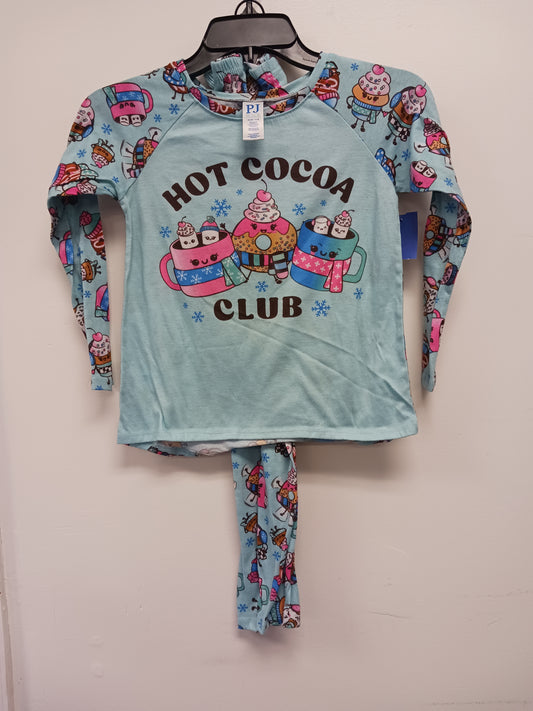 blue PJ Place 2 Piece PJ Hot Cocoa Club 7/8, 7 G