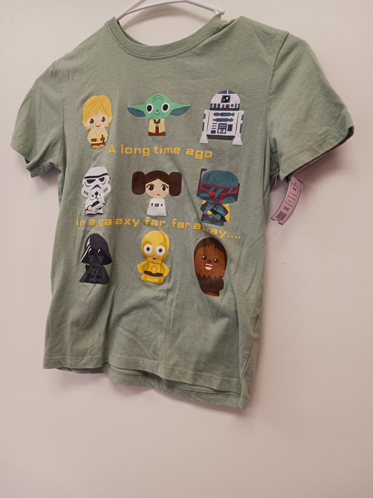 Green Star Wars Shirt, 7 B