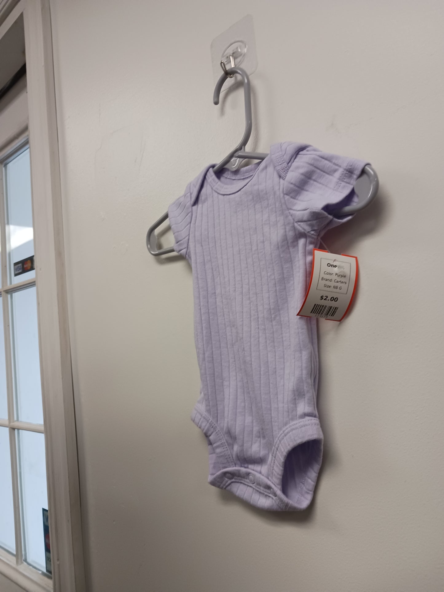 Purple Carters Onesie, NB G