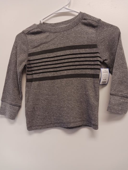 Grey Arizona Longsleeve Shirt, 4T B