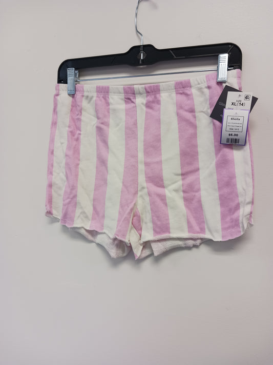 Pink/White Striped Grayson/Threads Kids Shorts, 14 G