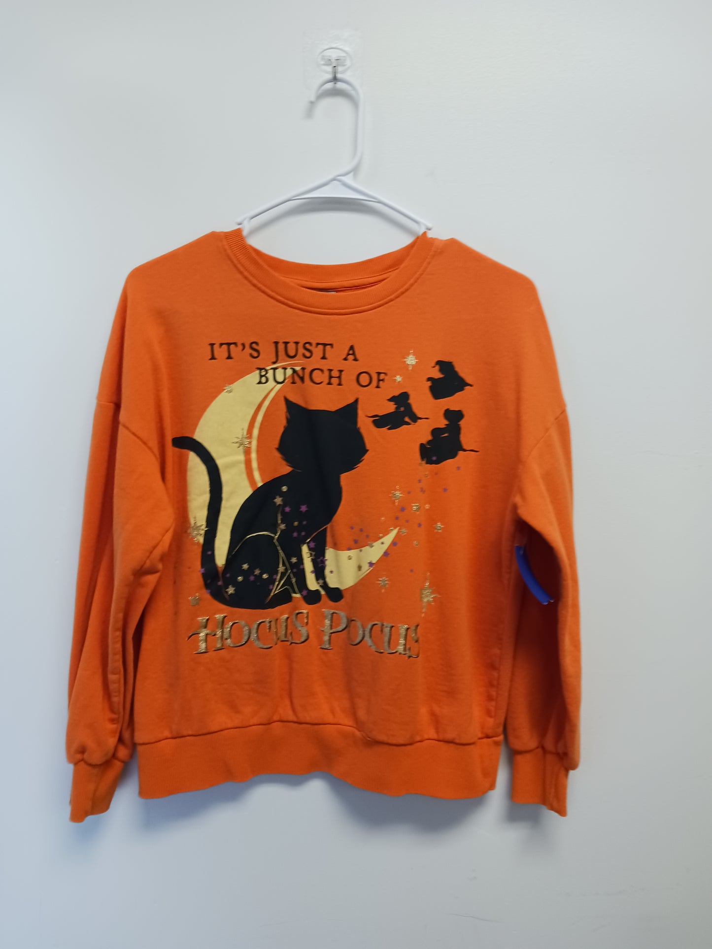 orange Disney Hocus Pocus Halloween Sweatshirt 14/16, 14 G