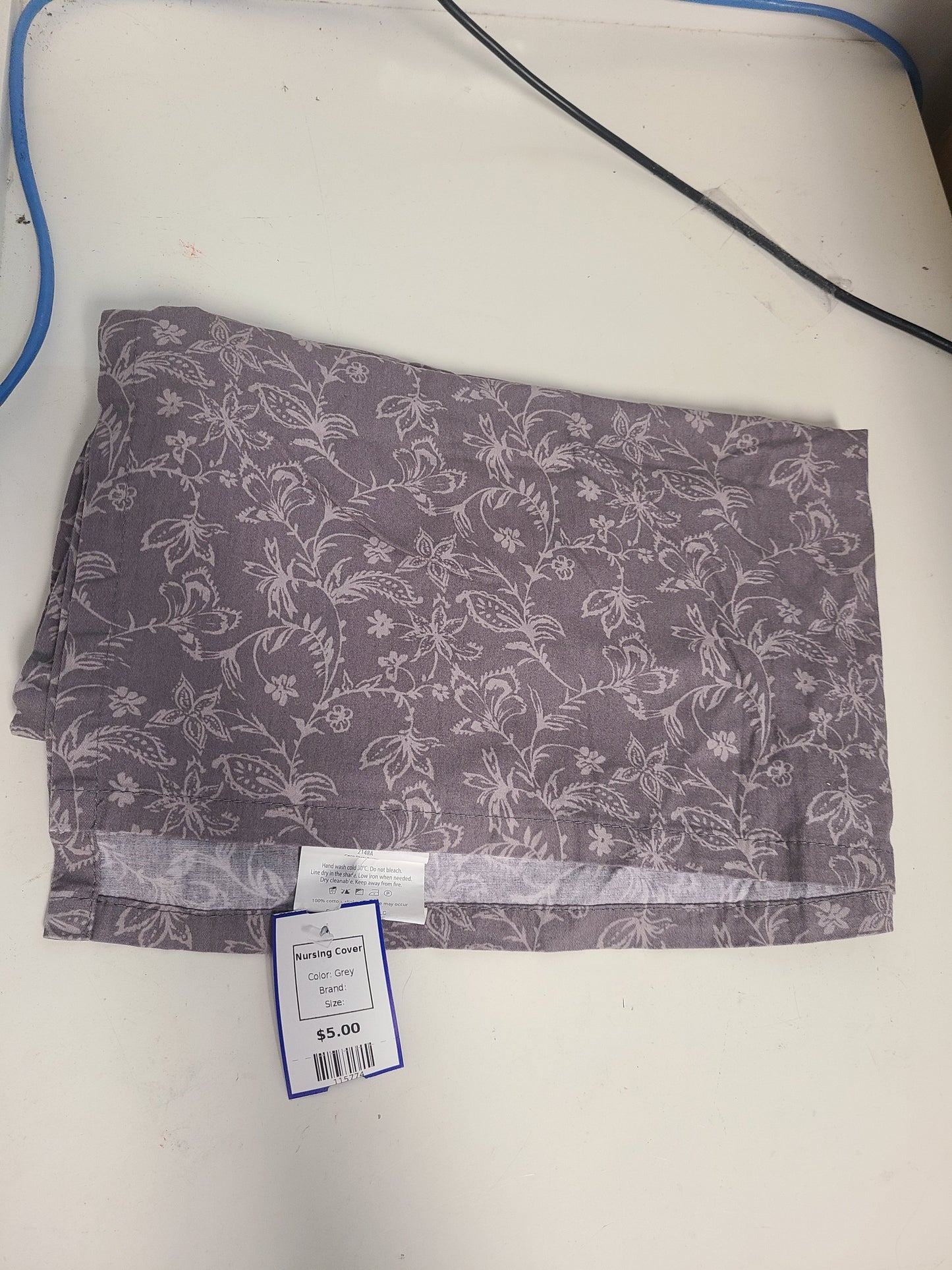 Grey  Nursing Cover