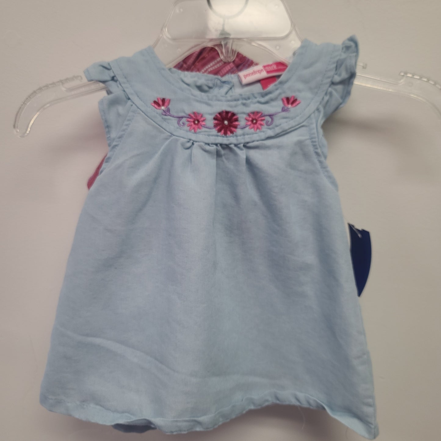 Blue/Pink Penelope Mack Outfit, 2T G