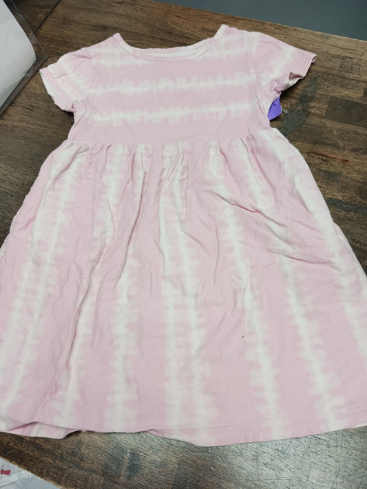 Pink/White Wonder Nation Dress, 4T G