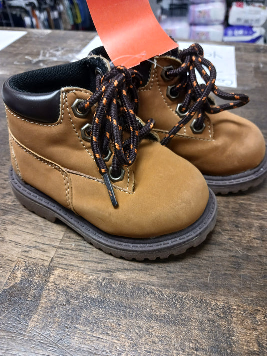 brown Route 66 Hiking Boots, 4 B