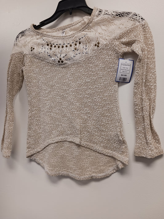 Tan Beautees Longsleeve Shirt, 6 G
