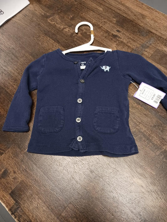 Navy Carters Jacket, 12M B