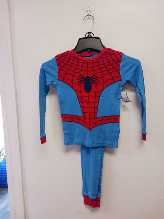 red/blue Marvel 3 Piece Spiderman PJS, 8 B