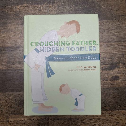 Crouching Father Hidden Toddler