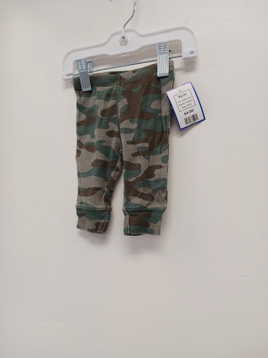 Green Camo Carters Pants, 3M B