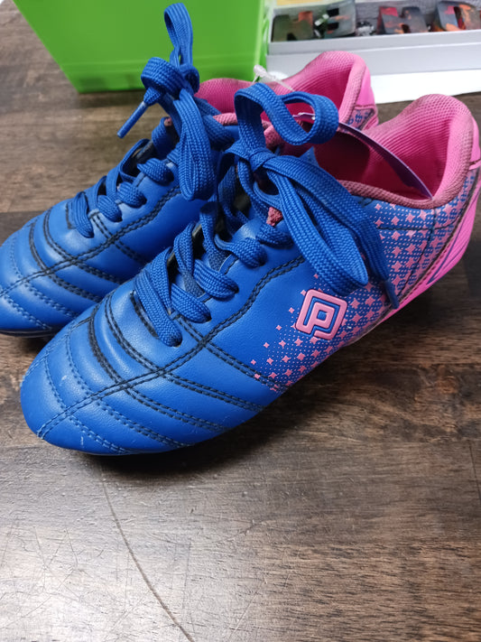 Blue/Pink  Soccer Cleats, 1 G