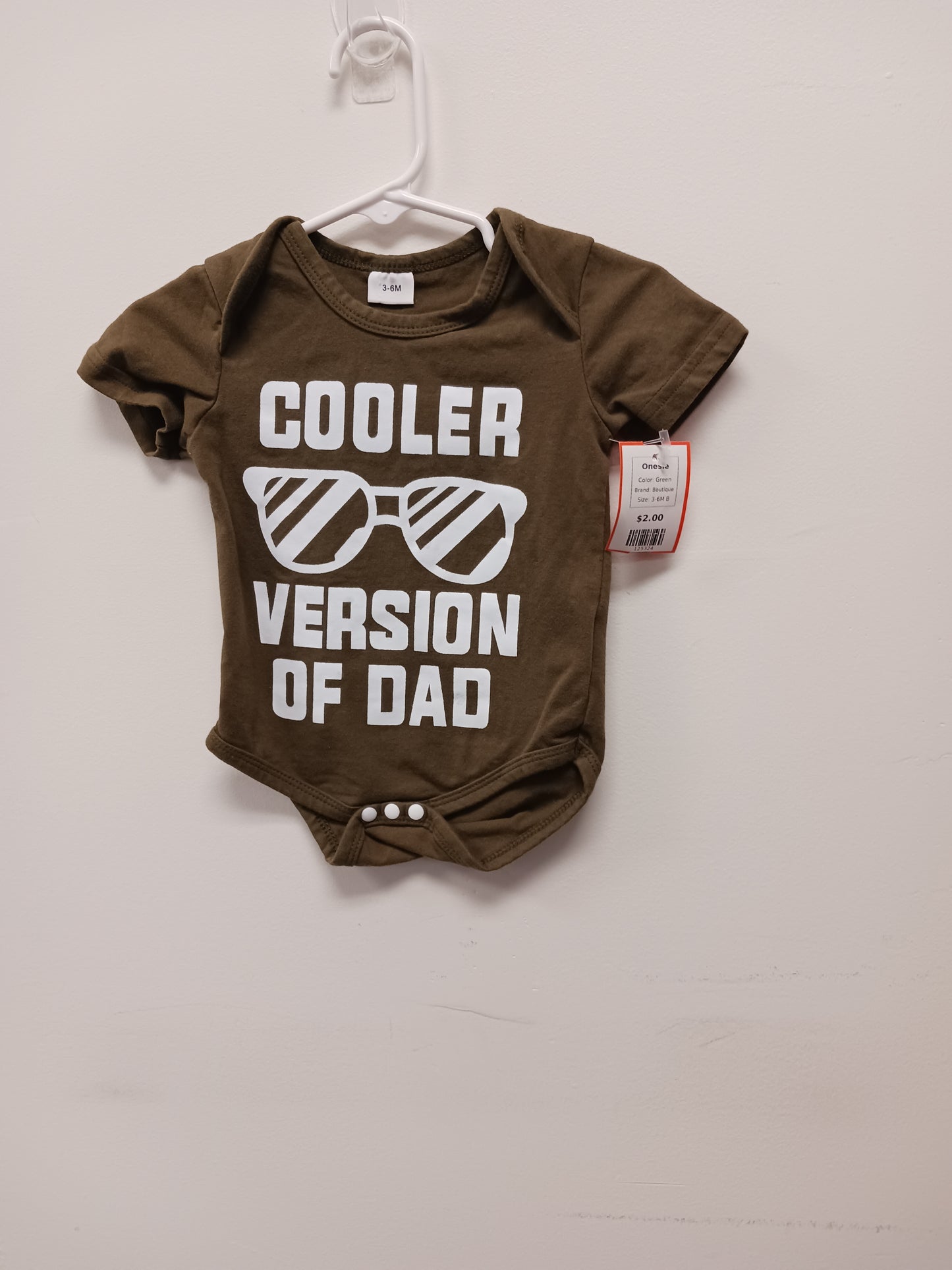 Green Boutique Onesie, 3-6M B