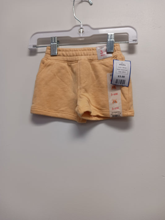 Yellow Garanimals Shorts, 3M B