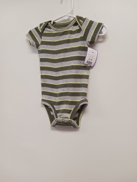 Grey/Green Carters Onesie, 6M B