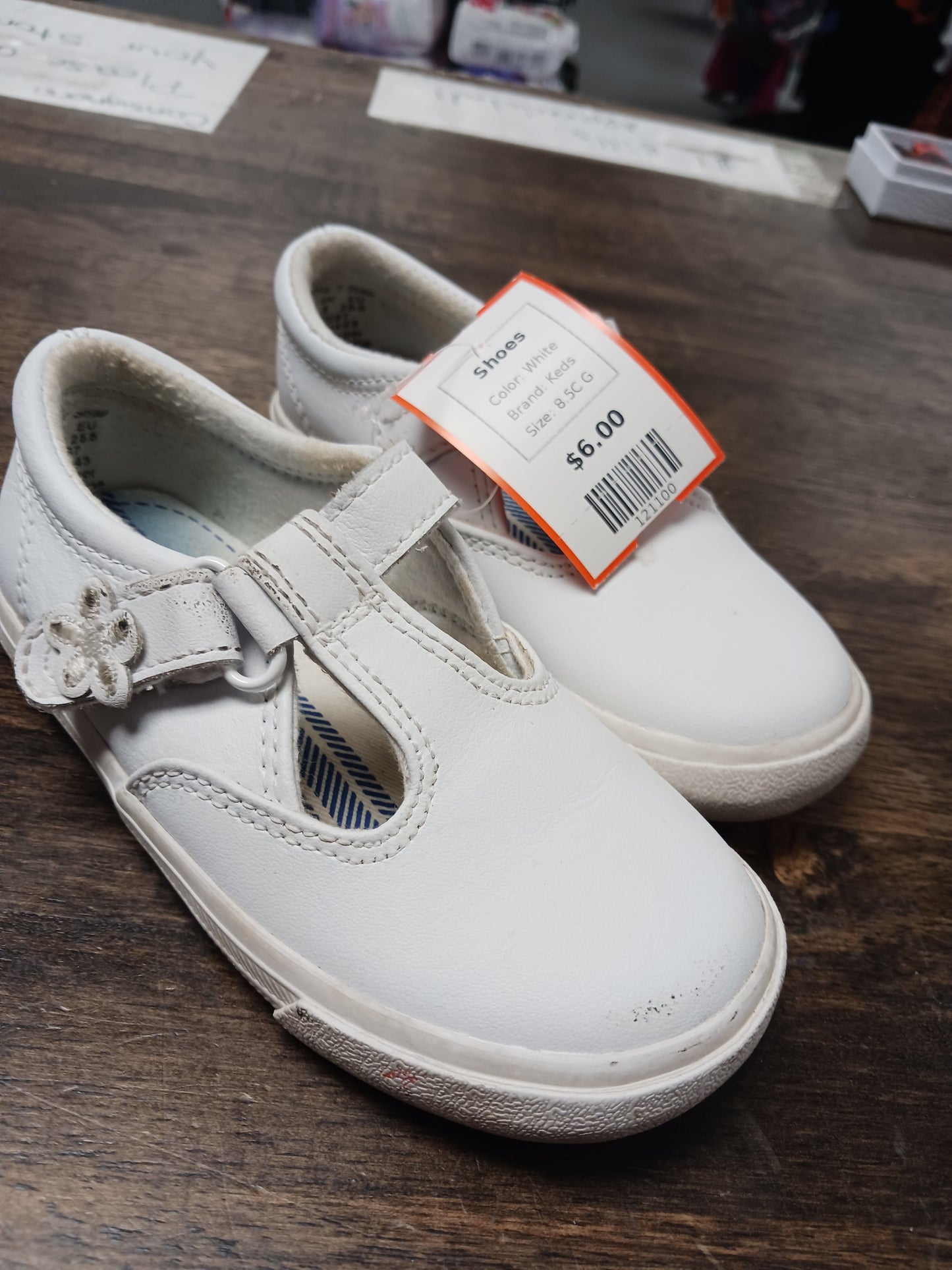 White Keds Shoes, 8.5C G