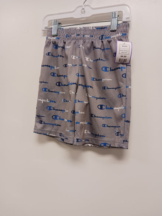 Grey/Blue/White Champion Shorts, 5T B