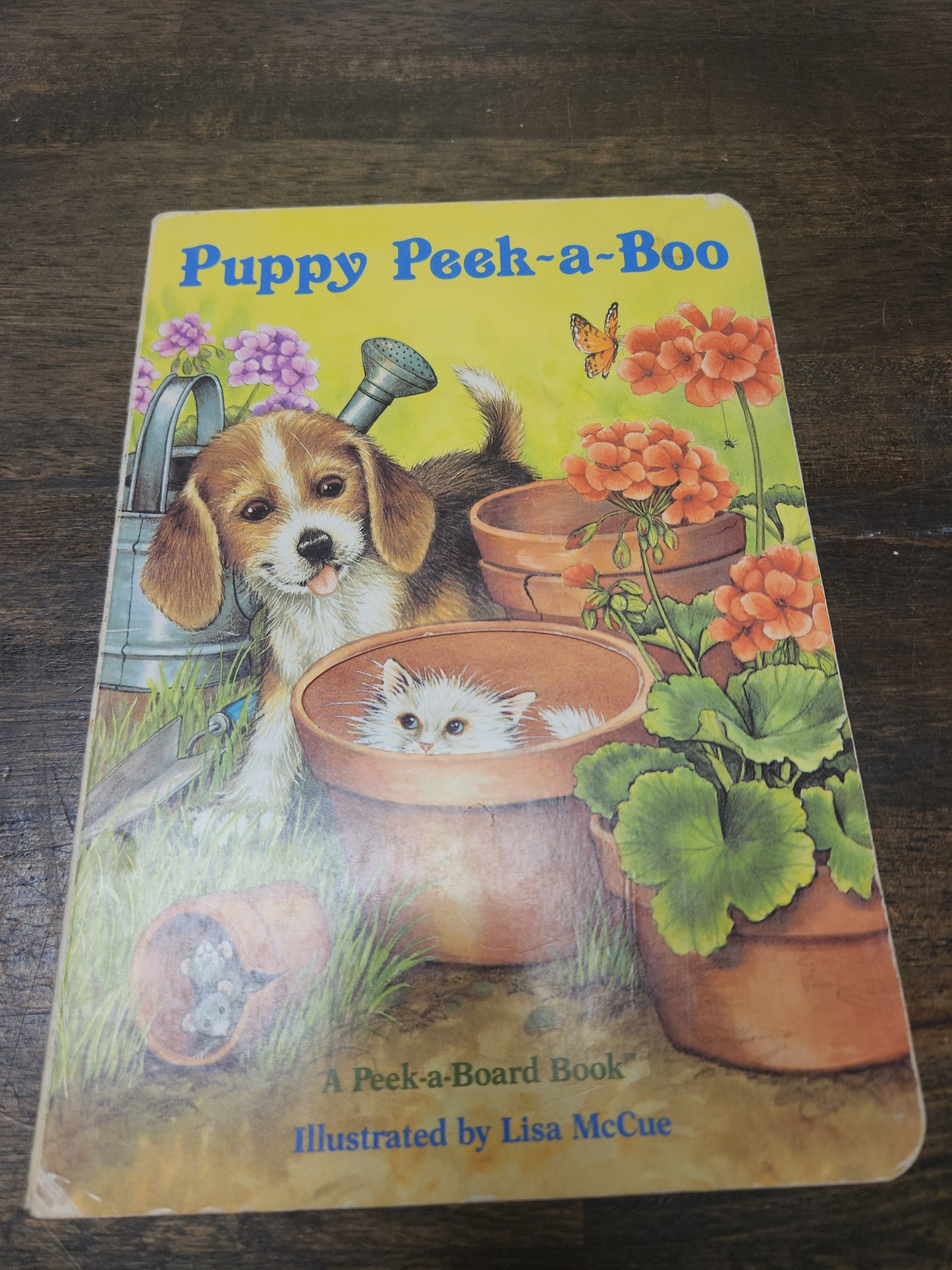 Puppy Peek-A-Boo Book