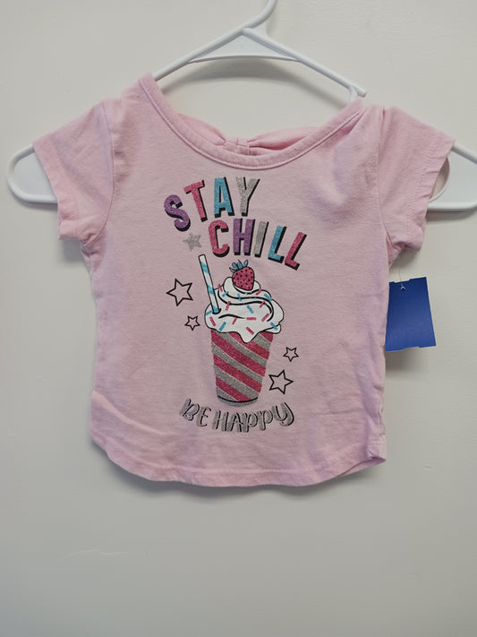 Pink Ice Cream Star Ride Shirt, 3T G