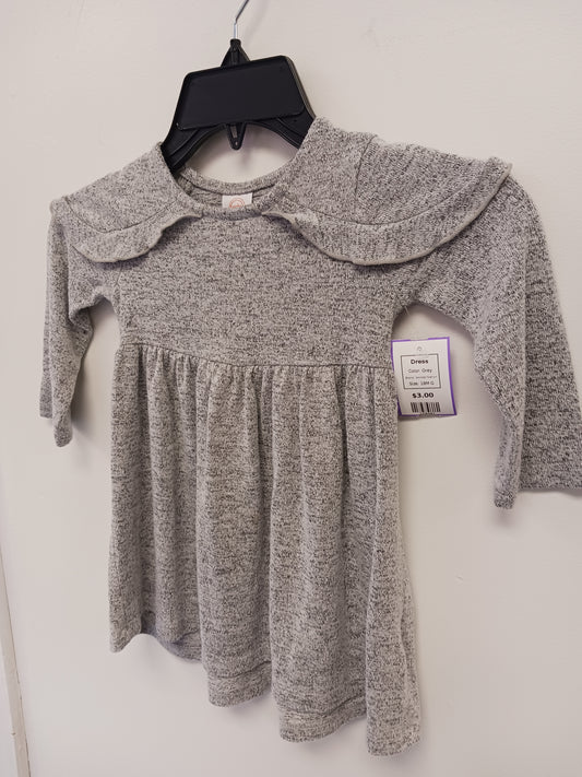 Grey Wonder Nation Dress, 18M G