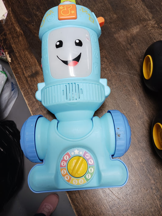 Blue Fisher Price Vaccuum