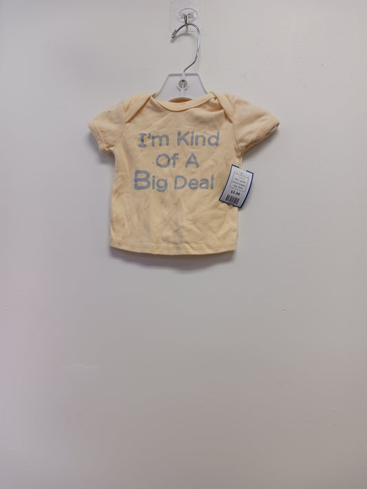 yellow Swiggles Im Kinda of a Big Deal Shirt 3/6m, 3M B