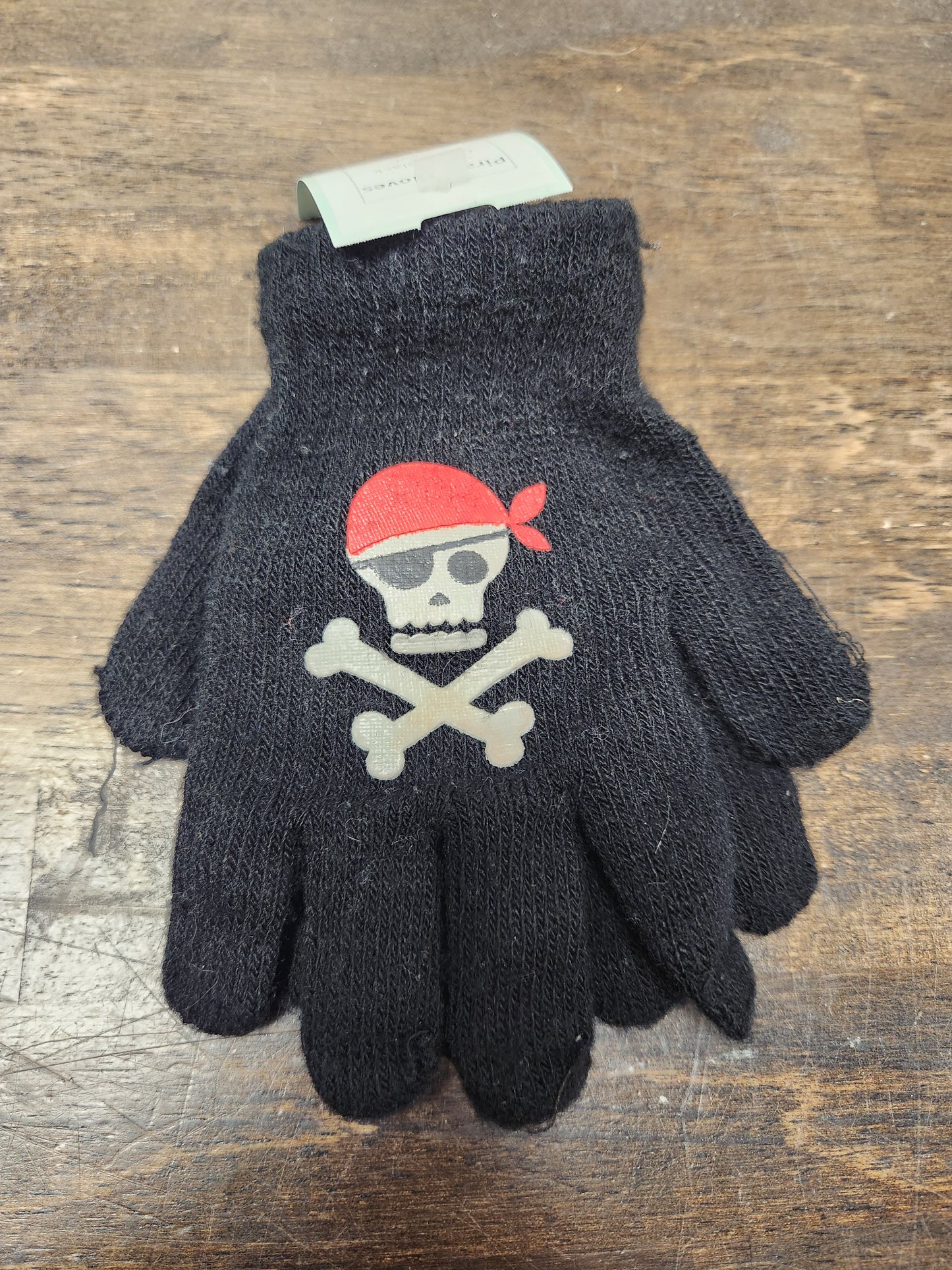 Black  Pirate Gloves