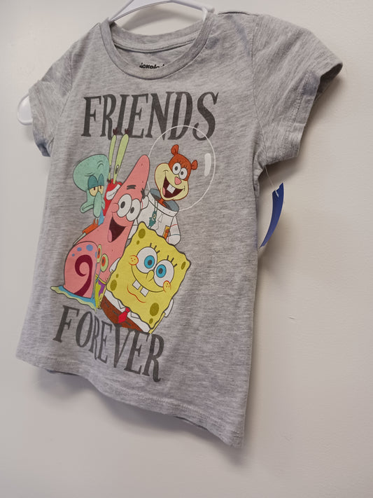 grey Nickelodeon SpongeBob Tshirt, 4T G