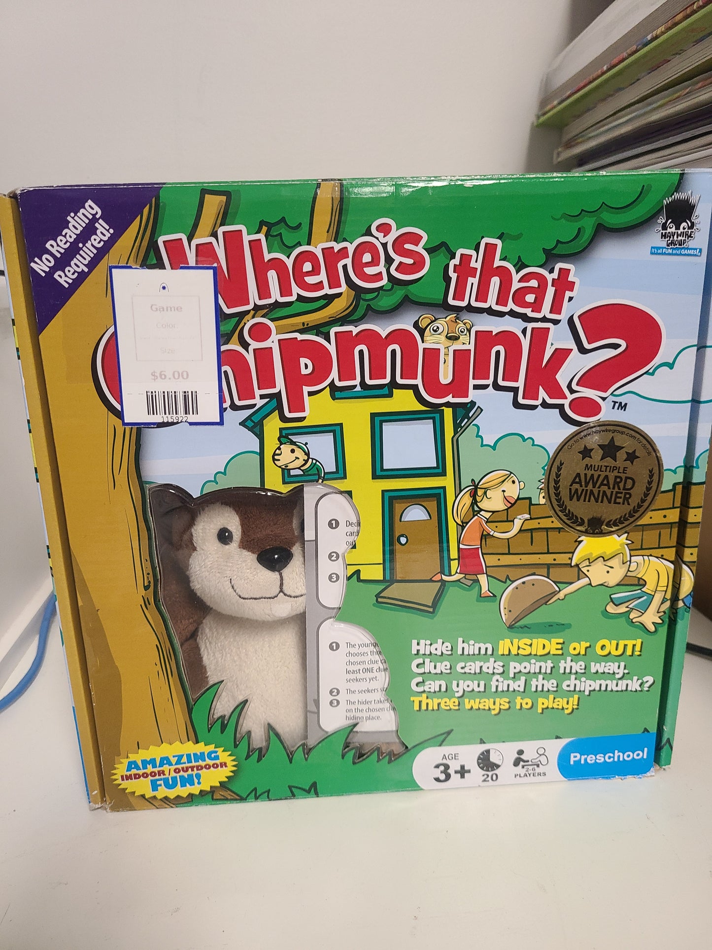Where's That Chipmunk? Game