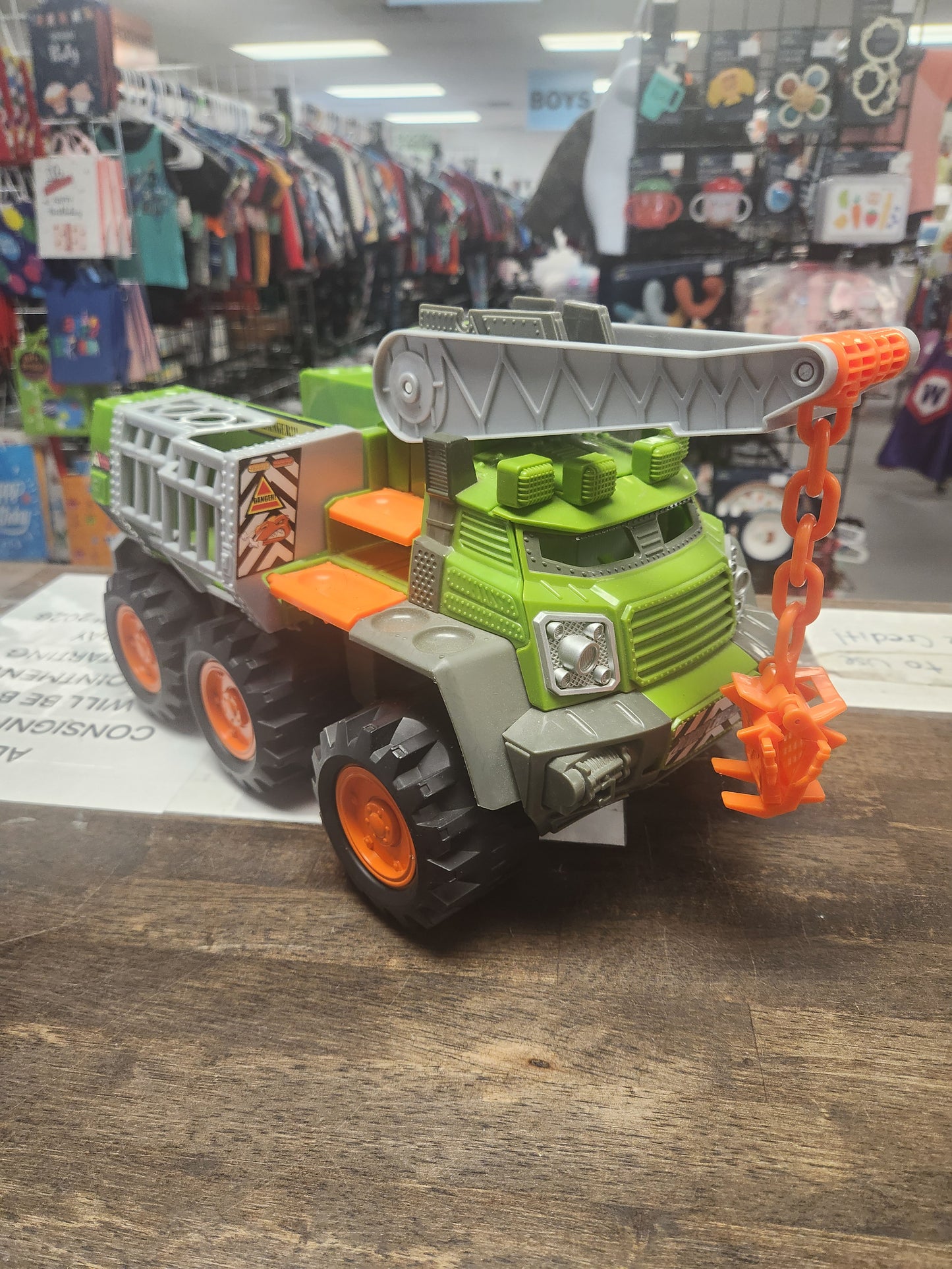 Green  Large Truck