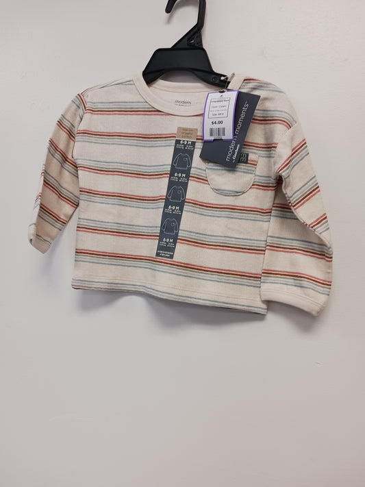 Cream Modern Moments Longsleeve Shirt, 6M B