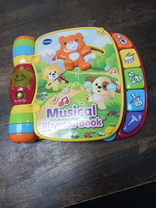 Vtech Musical Rhymes Musical Book