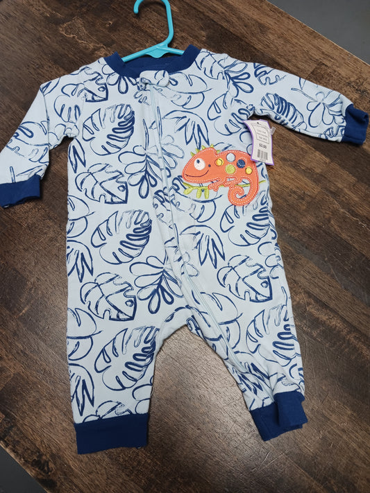 blue Koala Baby Dino One Piece 3-6m, 3M B