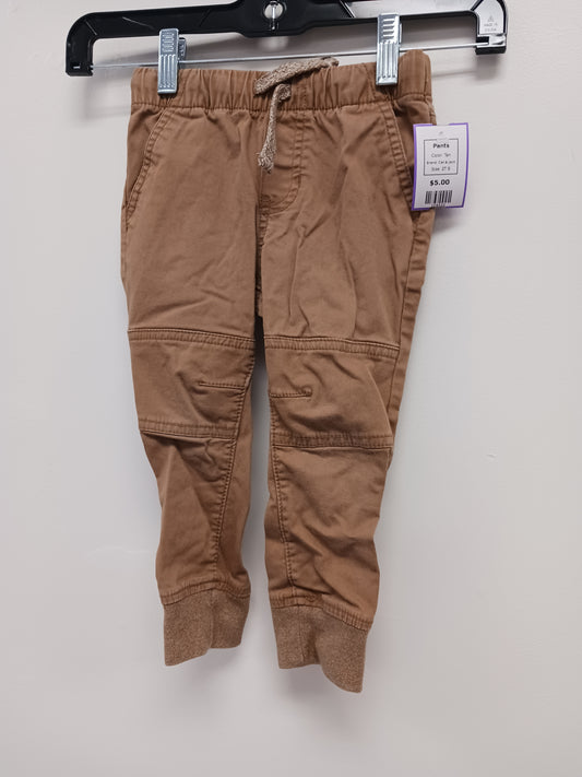 Tan Cat & Jack Pants, 2T B