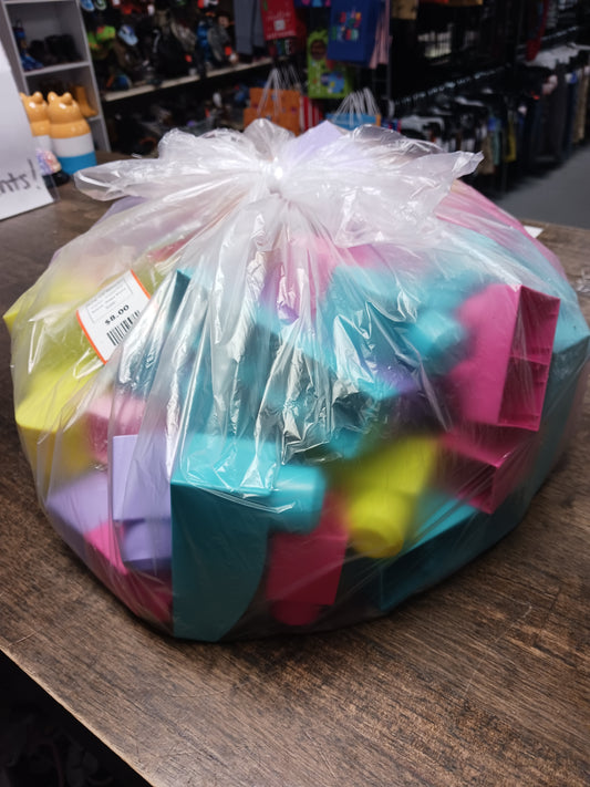 Colorful Mega Bloks Bag Of Blocks
